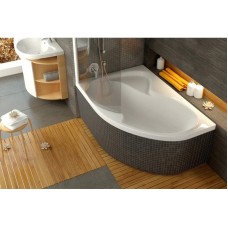 Асимметричная акриловая ванна Rosa II PU Plus 170 x 105 L Ravak C2210P0000