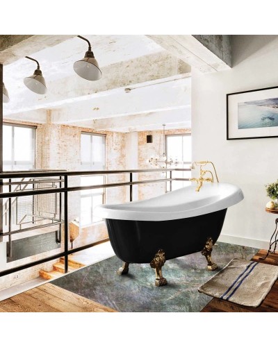 Акриловая ванна 170х75,5 см Vincea VBT-120B-1700-Cr