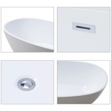 Акриловая ванна 169х87 см Vincea VBT-204