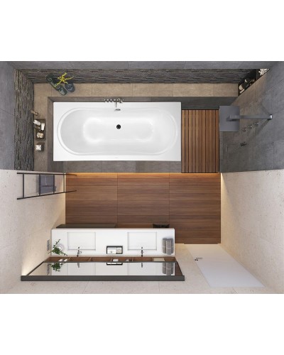 Акриловая ванна Vagnerplast Briana 180x80 без гидромассажа