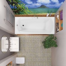 Акриловая ванна Vagnerplast Ebony 160x75 без гидромассажа