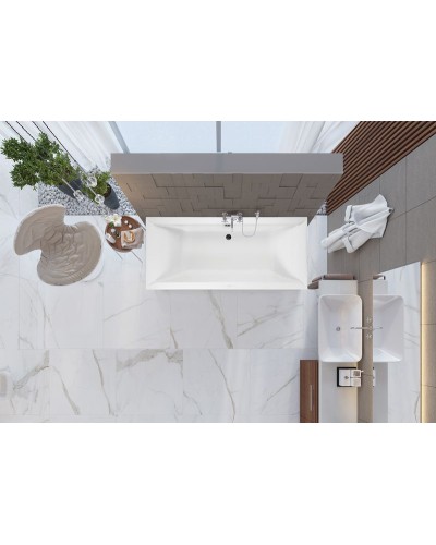 Акриловая ванна Vagnerplast Veronela 180x80 без гидромассажа