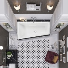 Акриловая ванна Vagnerplast Cavallo 160x90 L VPBA169CAV3LX-04 без гидромассажа