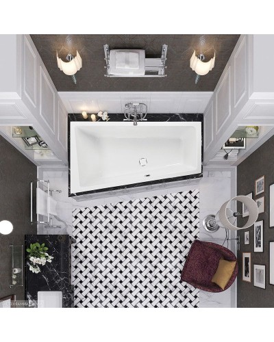 Акриловая ванна Vagnerplast Cavallo 160x90 L VPBA169CAV3LX-04 без гидромассажа