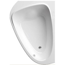 Акриловая асимметричная ванна LoveStory II PU Plus L белая Ravak C771000000