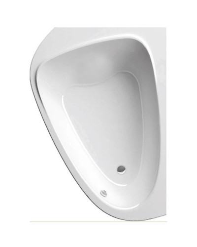 Акриловая асимметричная ванна LoveStory II PU Plus L белая Ravak C771000000