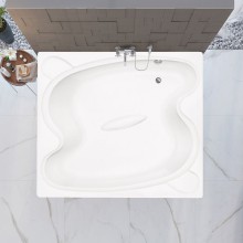 Акриловая ванна Vagnerplast Helios 194x170 без гидромассажа
