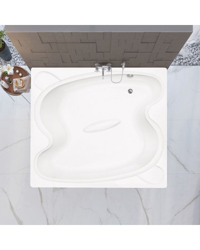 Акриловая ванна Vagnerplast Helios 194x170 без гидромассажа