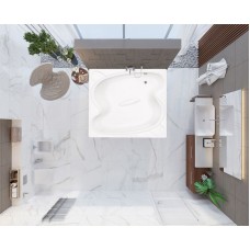 Акриловая ванна Vagnerplast Helios 194x170 без гидромассажа