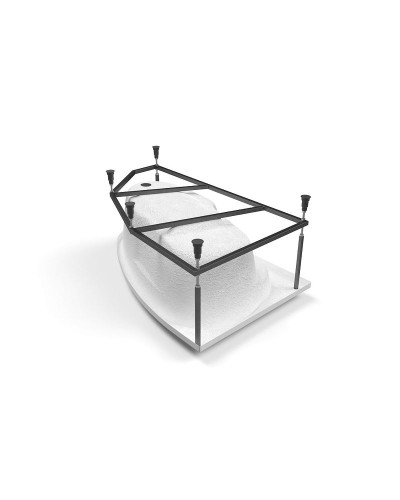 Акриловая ванна Cersanit Joanna 150x95 L 63336 без гидромассажа