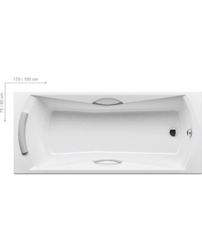 Акриловая ванна Sonata PU Plus 170x75 Ravak C9010P0000