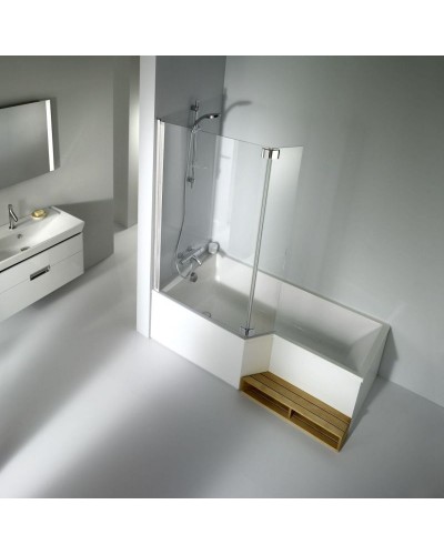 Акриловая ванна Jacob Delafon Bain Douche Neo 170x90 L E6D002L-00 без гидромассажа