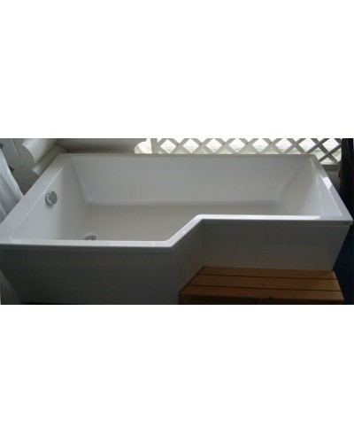 Акриловая ванна Jacob Delafon Bain Douche Neo 170x90 L E6D002L-00 без гидромассажа