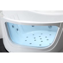 Акриловая ванна Gemy G9247 K 165х165 с гидромассажем