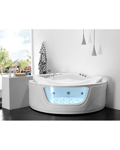 Акриловая ванна Gemy G9247 K 165х165 с гидромассажем
