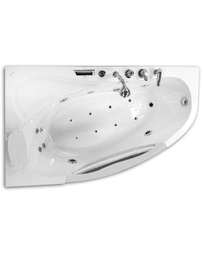 Акриловая ванна Gemy 161х96 G9046 K L с гидромассажем