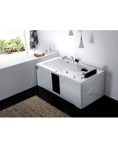 Акриловая ванна Gemy 171х86 G9066 II K L с гидромассажем