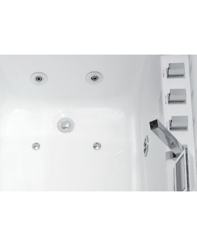 Акриловая ванна Gemy 171х86 G9066 II K L с гидромассажем