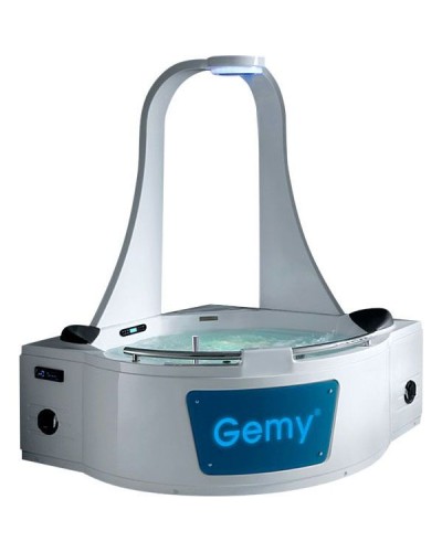 Акриловая ванна Gemy G9070 K 170х170 с гидромассажем