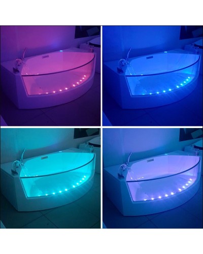 Акриловая ванна Gemy G9079 200х105 с гидромассажем