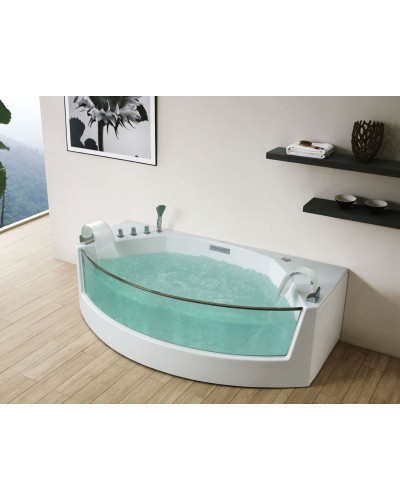 Акриловая ванна Gemy G9079 200х105 с гидромассажем