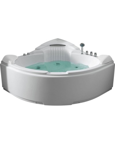 Акриловая ванна Gemy G9082 B 152х152 с гидромассажем