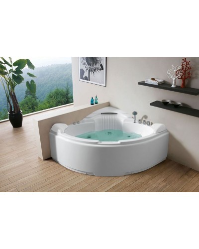 Акриловая ванна Gemy G9082 B 152х152 с гидромассажем
