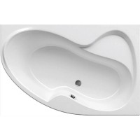 Асимметричная акриловая ванна Rosa II PU Plus 160 x 105 P Ravak CL210P0000