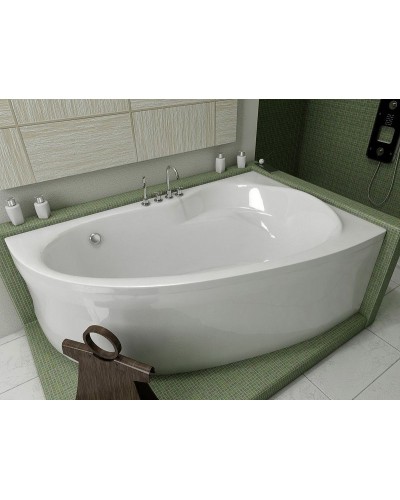 Акриловая ванна Relisan Zoya 140x90 R Гл000001248 без гидромассажа