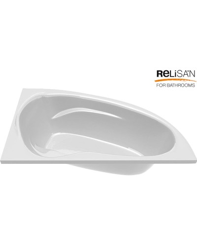 Акриловая ванна Relisan Zoya 140x90 R Гл000001248 без гидромассажа