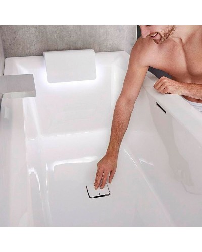 Акриловая ванна Riho Still Square 180х80 B099003005 (BR0100500K00130) LED R без гидромассажа