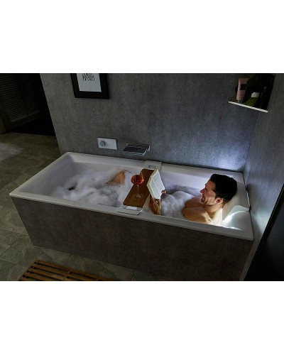 Акриловая ванна Riho Still Square 180х80 B099003005 (BR0100500K00130) LED R без гидромассажа