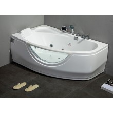 Акриловая ванна Gemy 171x99 G9046 II K L с гидромассажем