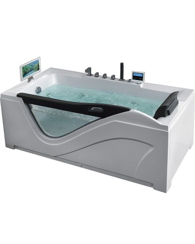 Акриловая ванна Gemy 181х92 G9055 O L с гидромассажем
