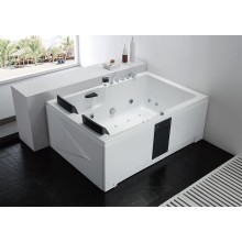 Акриловая ванна Gemy 181х121 G9061 K R с гидромассажем