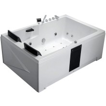 Акриловая ванна Gemy 181х121 G9061 K R с гидромассажем