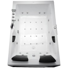 Акриловая ванна Gemy 181х121 G9061 K R с гидромассажем