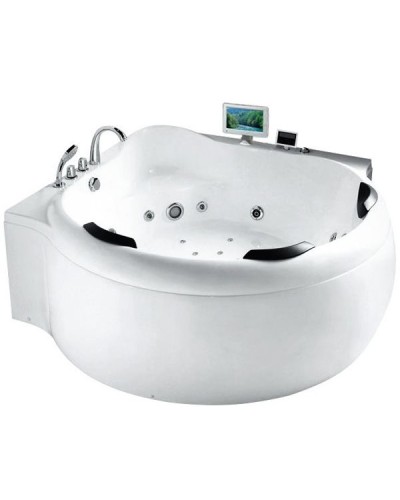 Акриловая ванна Gemy G9088 O 185х185 с гидромассажем