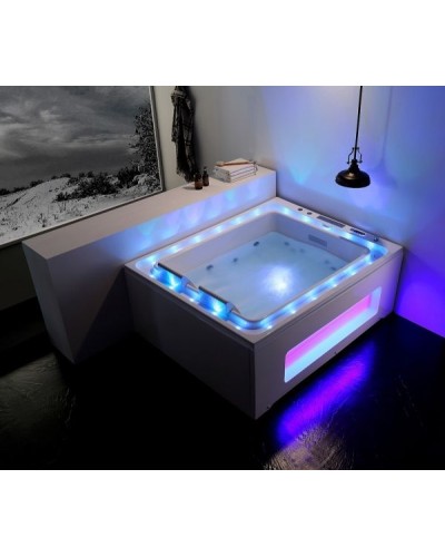 Акриловая ванна Gemy G9268 K 185x150 с гидромассажем