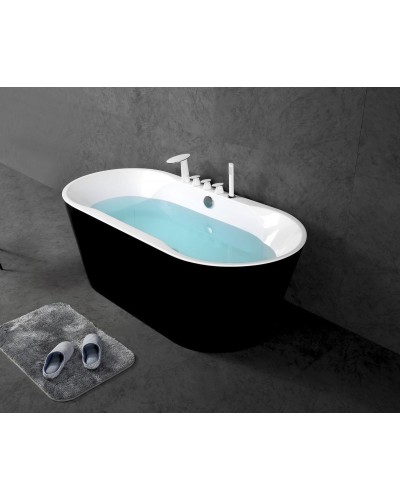 Акриловая ванна BelBagno BB200-1700-800-NERO