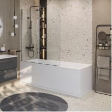 Акриловая ванна пристенная CEZARES ECO-155-70-41-W37