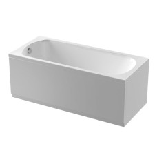 Акриловая ванна пристенная CEZARES ECO-155-70-41-W37
