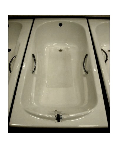 Чугунная ванна 170х80 см с противоскользящим покрытием Roca Haiti 2327G000R