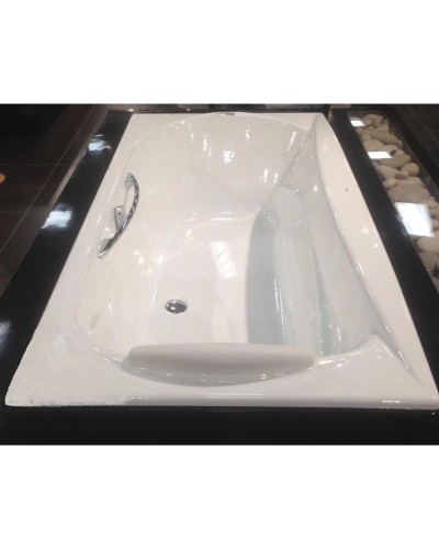 Чугунная ванна 170х85 см с противоскользящим покрытием Roca Akira 2325G000R