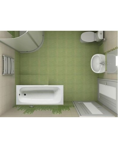 Чугунная ванна Roca Continental 170x70 21291100R с противоскользящим покрытием