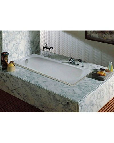 Чугунная ванна Roca Continental 170x70 21291100R с противоскользящим покрытием