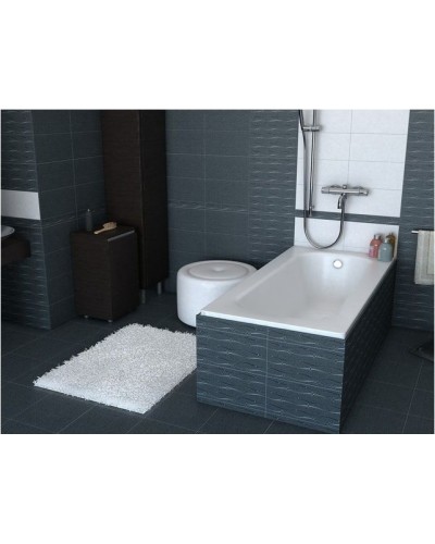 Чугунная ванна Roca Continental 170x70 21291100R с противоскользящим покрытием