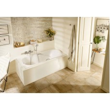 Чугунная ванна Roca Haiti 150x80 2332G000R с отверстиями для ручек с антискользящим покрытием