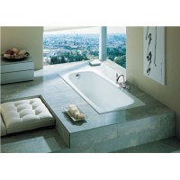 Чугунная ванна Roca Continental 140x70 212914001 с антискользящим покрытием