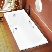 Чугунная ванна Jacob Delafon Diapason 170x75 E2926-00 с антискользящим покрытием